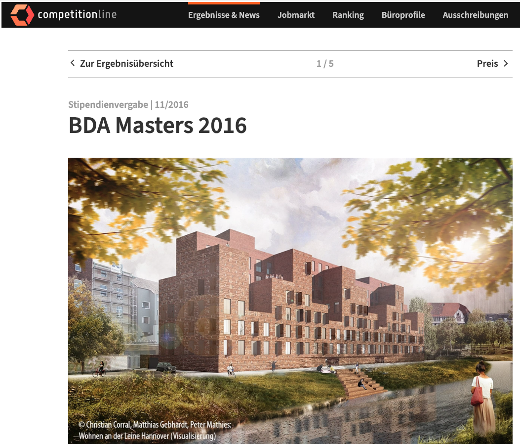 Competitionline article covering Living on the Leine